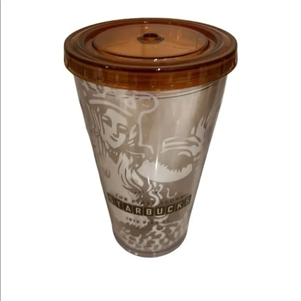 Starbucks Pike Place The First Store Mermaid Siren Grande Tumbler 16oz
